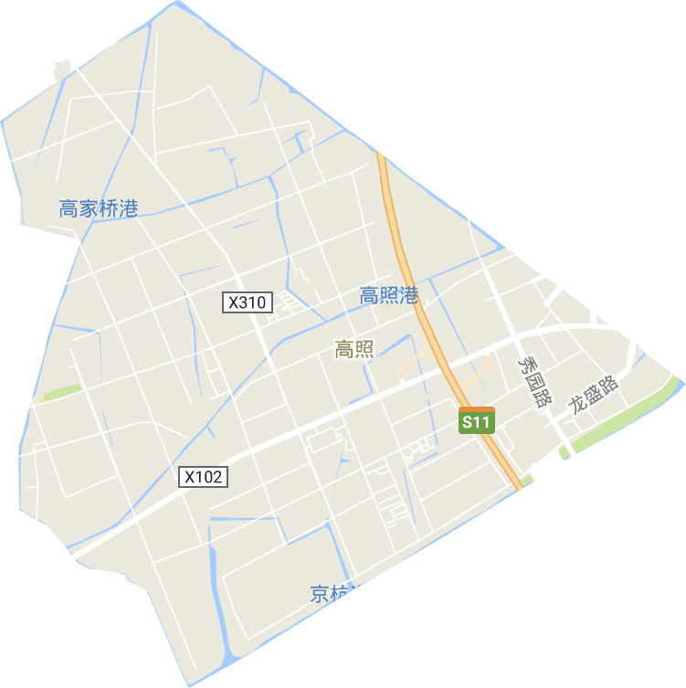 高照街道電子地圖