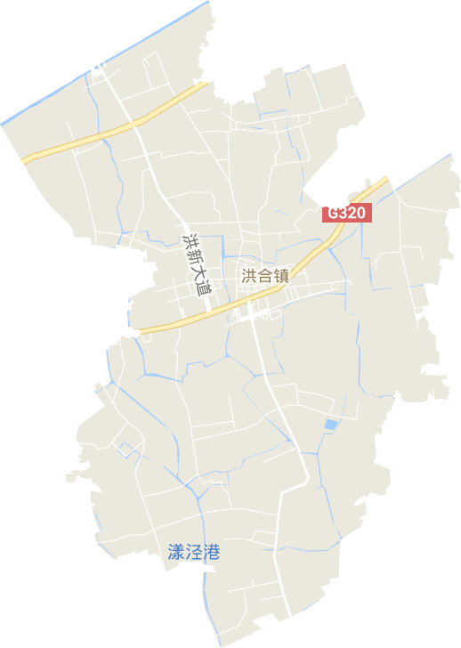 洪合鎮電子地圖