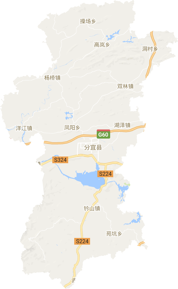 分宜縣電子地圖