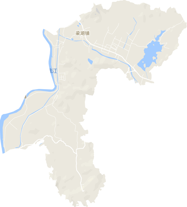 梁湖鎮電子地圖