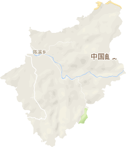 陳溪鄉電子地圖