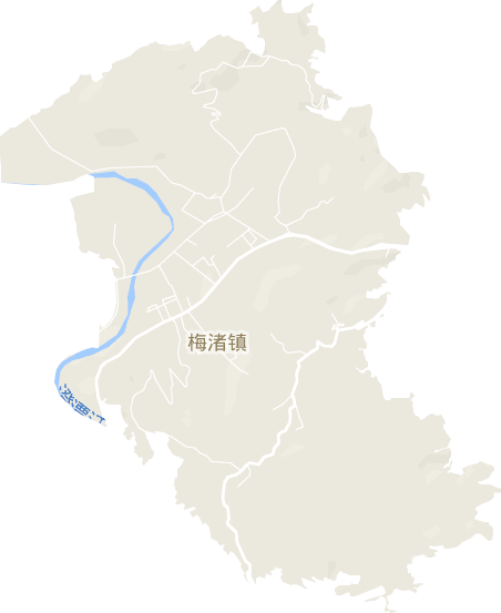 梅渚鎮電子地圖