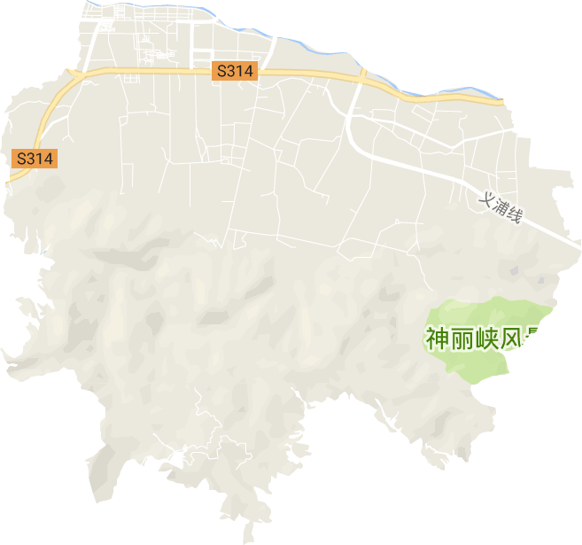 浦南街道電子地圖