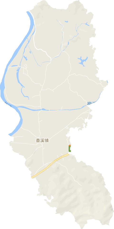 香溪鎮(zhèn)電子地圖