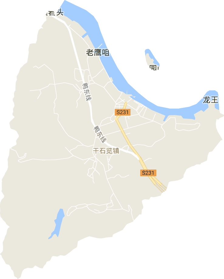 干覽鎮電子地圖