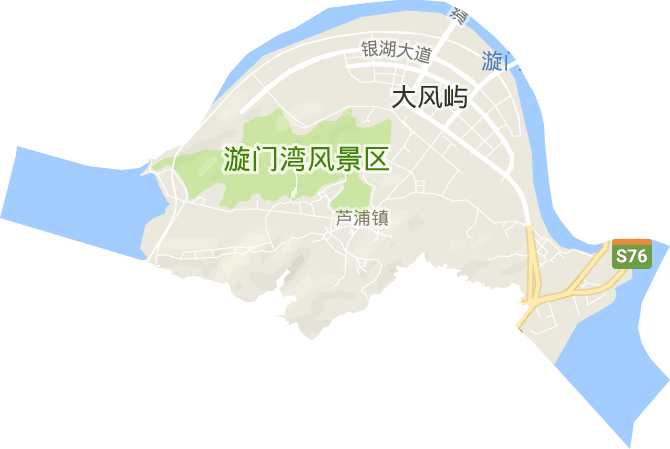 蘆浦鎮電子地圖