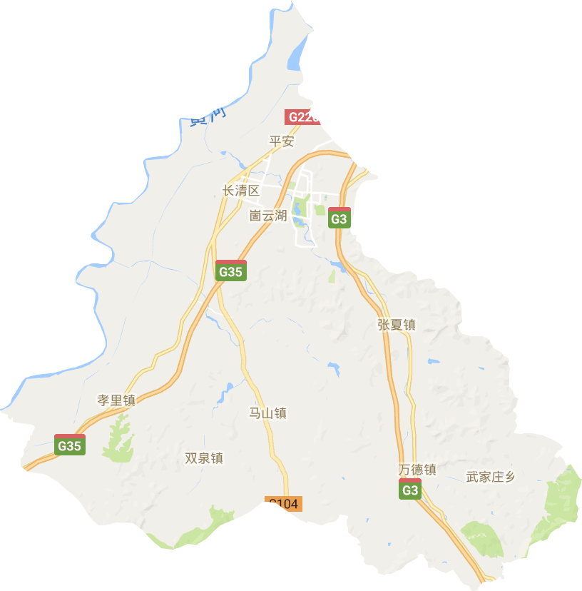 長清區電子地圖