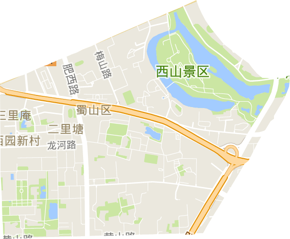 三里庵街道電子地圖