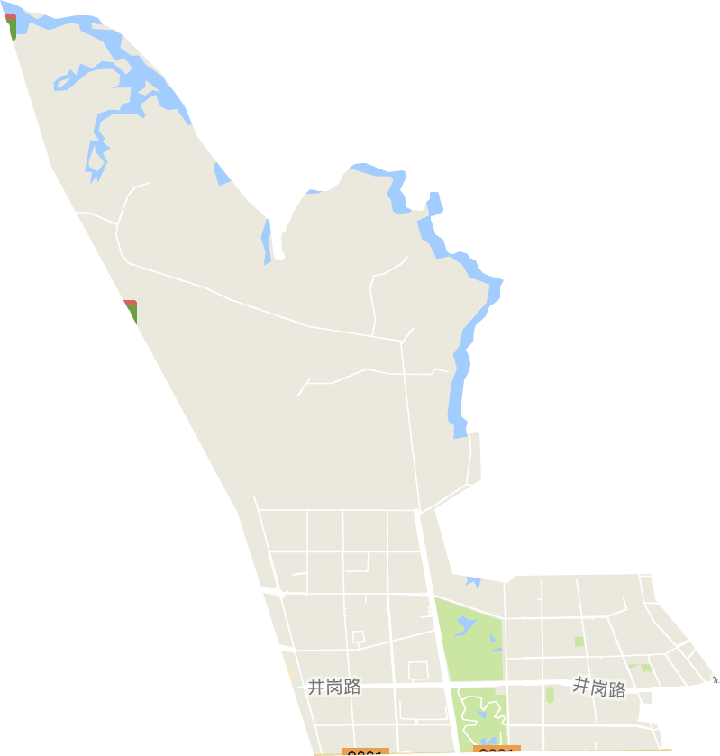 蜀山新產業園區電子地圖
