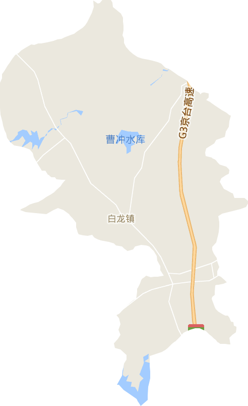 白龍鎮電子地圖
