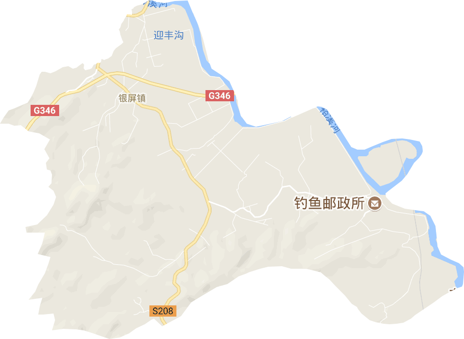 銀屏鎮電子地圖