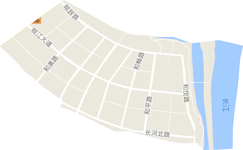安徽省江北產業集中區電子地圖