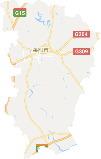 萊陽市電子地圖