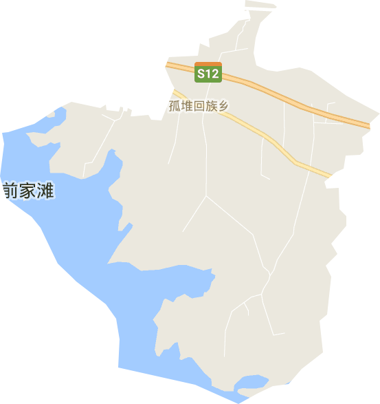 孤堆回族鄉電子地圖