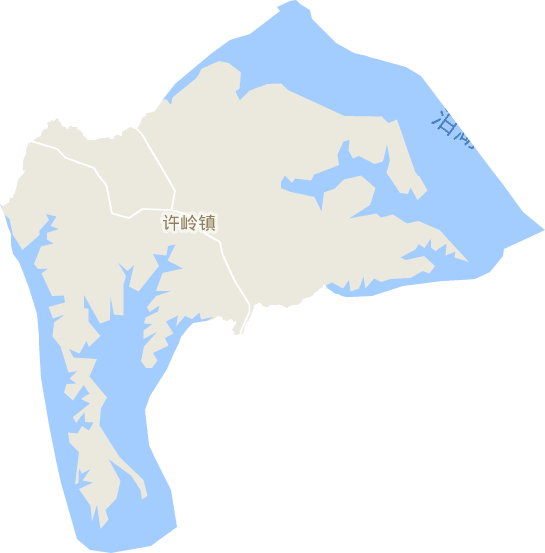 許嶺鎮電子地圖