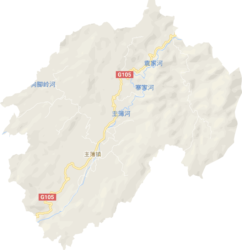 主簿鎮電子地圖
