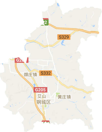 鋼城區(qū)電子地圖