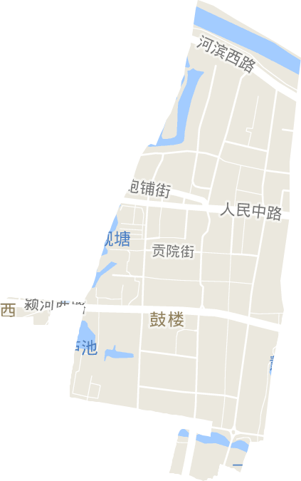 鼓樓街道電子地圖