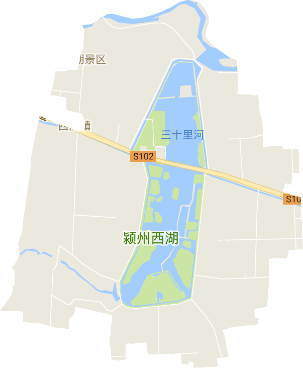 西湖景區(qū)街道電子地圖