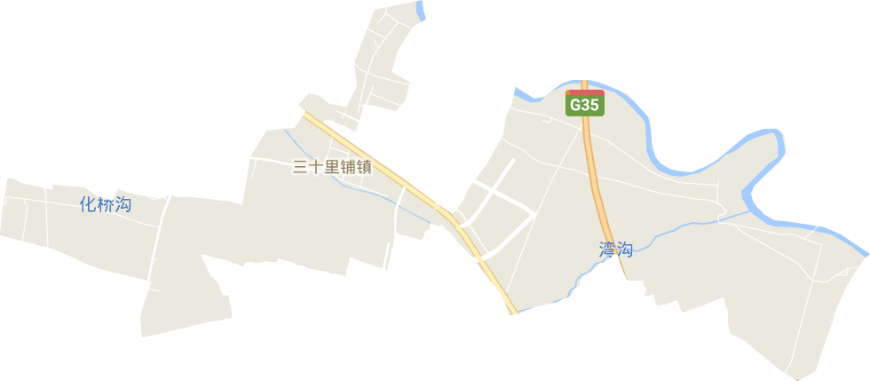 三十里鋪鎮電子地圖
