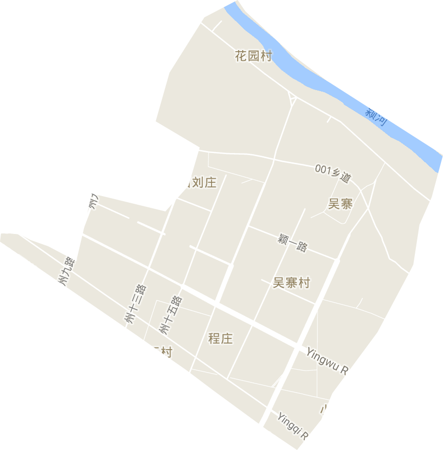 安徽潁州經濟開發區電子地圖