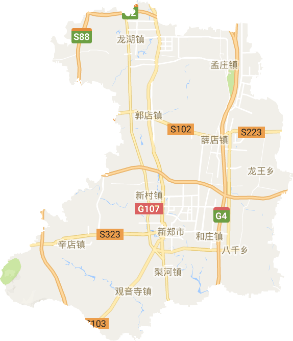 新鄭市電子地圖