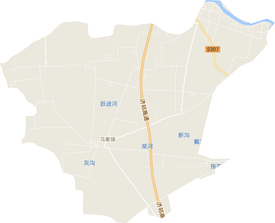 馬集鎮電子地圖