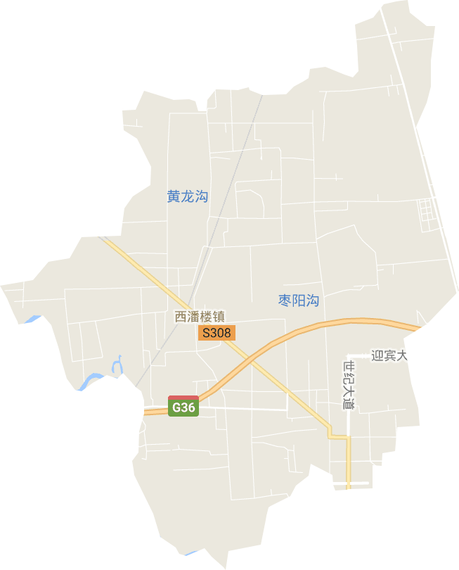 西潘樓鎮電子地圖