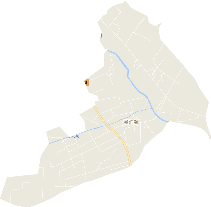 展溝鎮電子地圖