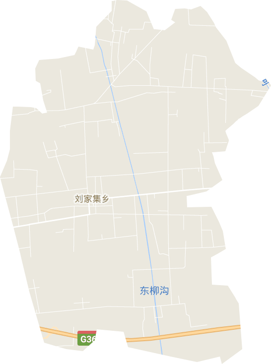 劉家集鄉電子地圖