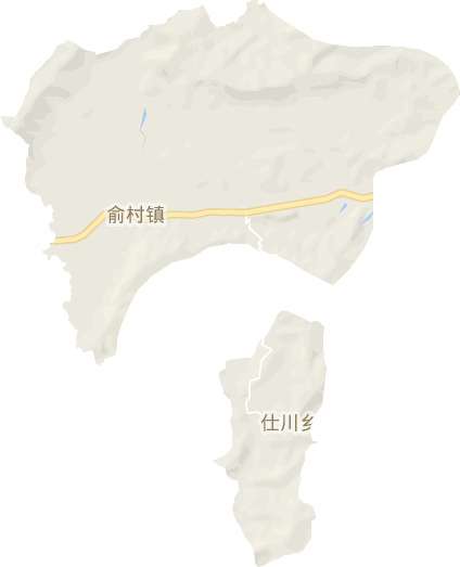 俞村鎮電子地圖