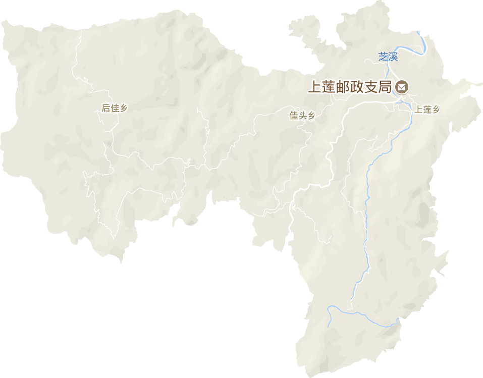上蓮鄉電子地圖