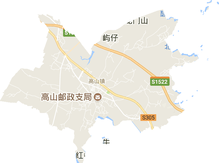 高山鎮(zhèn)電子地圖