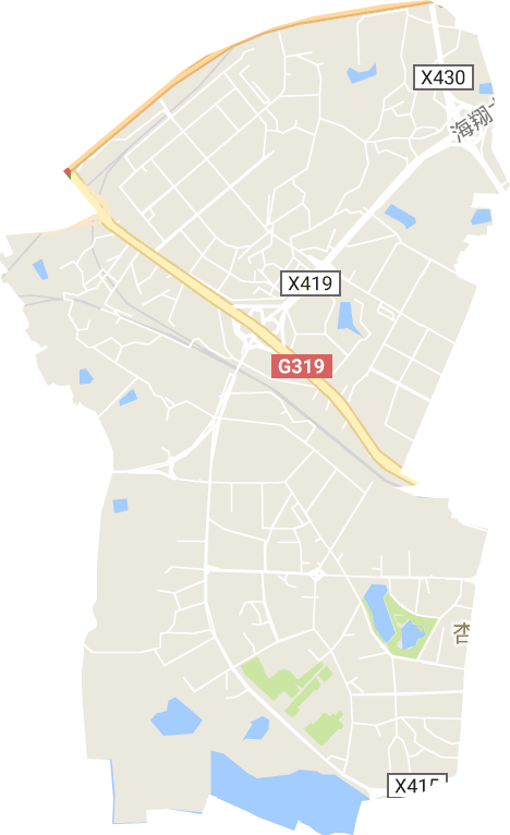 杏濱街道電子地圖