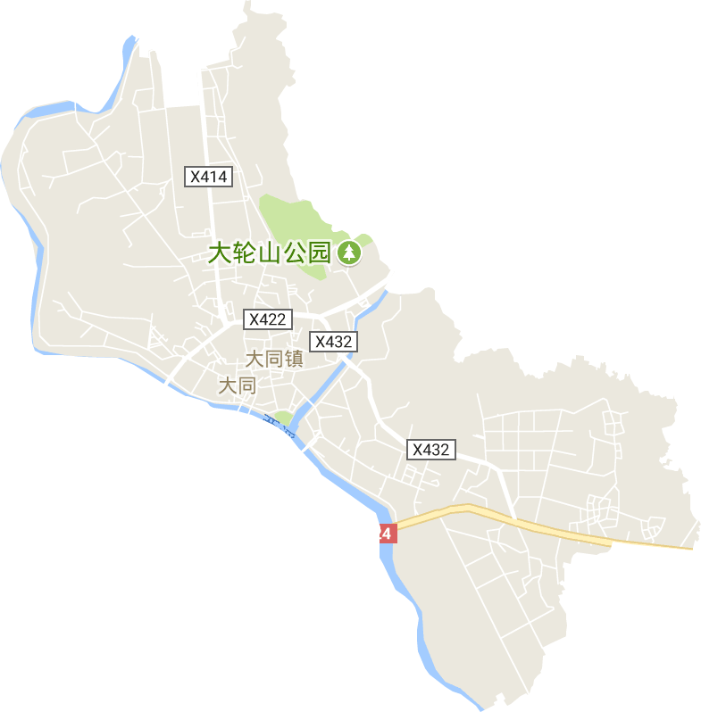 大同街道電子地圖