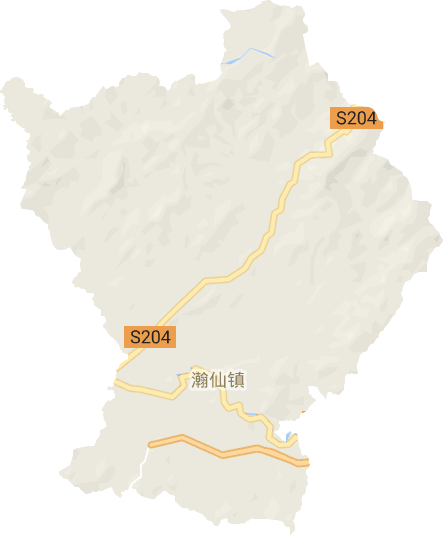 瀚仙鎮電子地圖