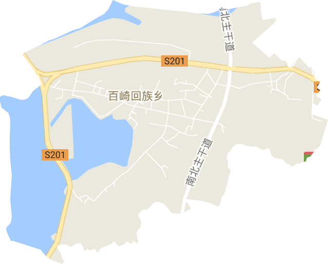 百崎回族鄉電子地圖