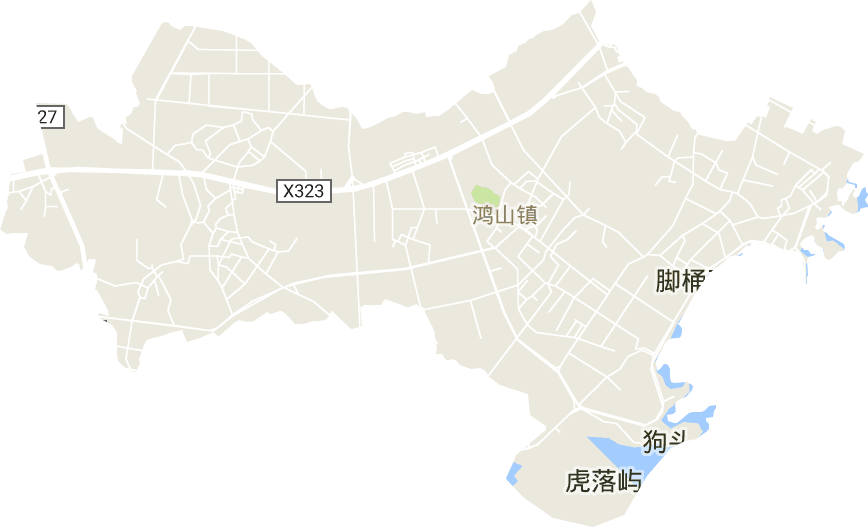 鴻山鎮電子地圖