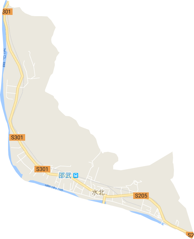 水北街道電子地圖