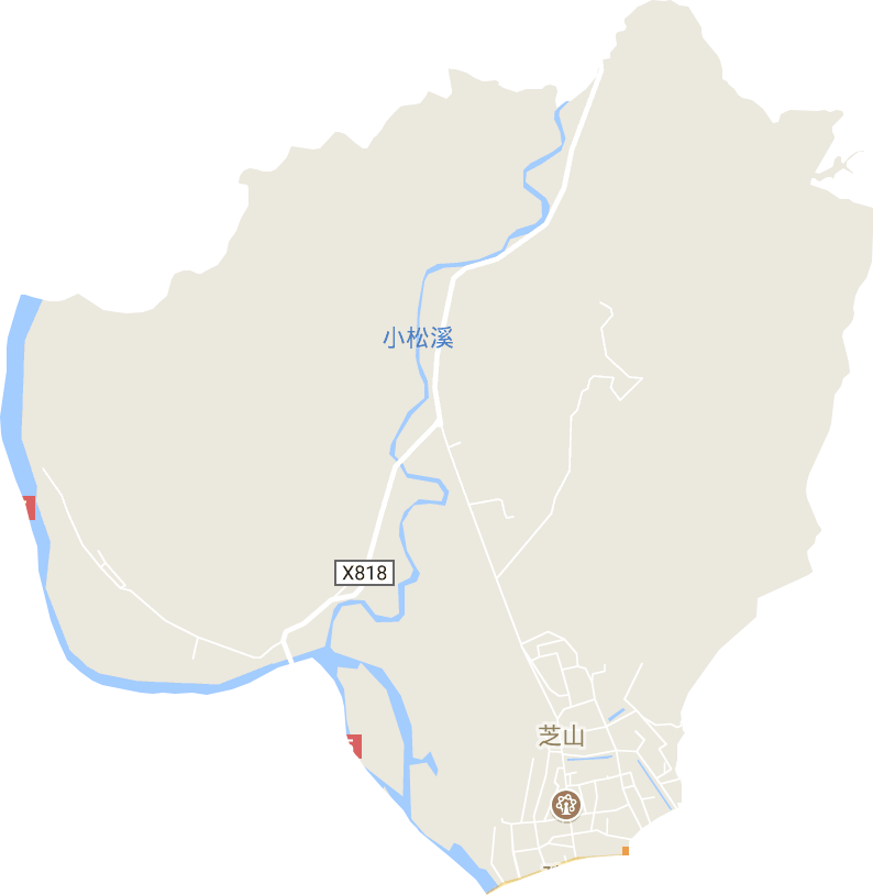 芝山街道電子地圖