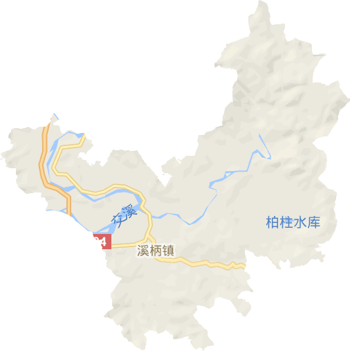 溪柄鎮(zhèn)電子地圖