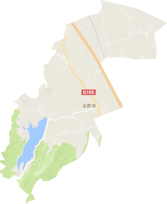 溪霞鎮(zhèn)電子地圖