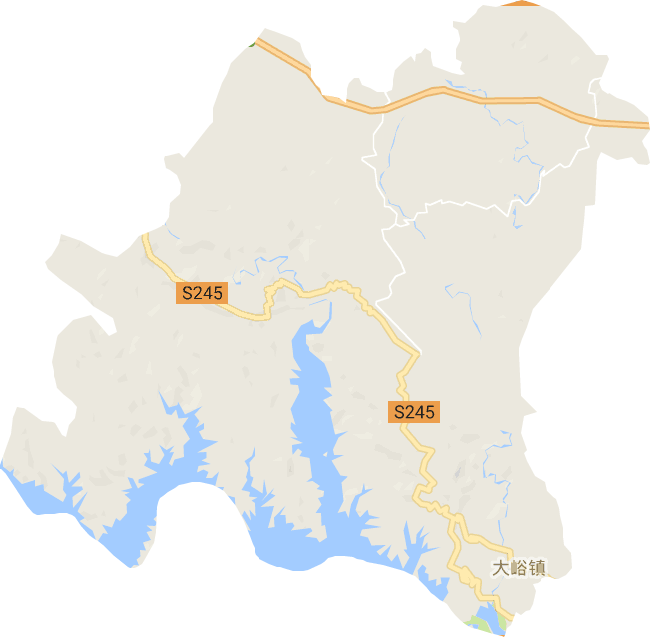 濟源市大峪鎮電子地圖
