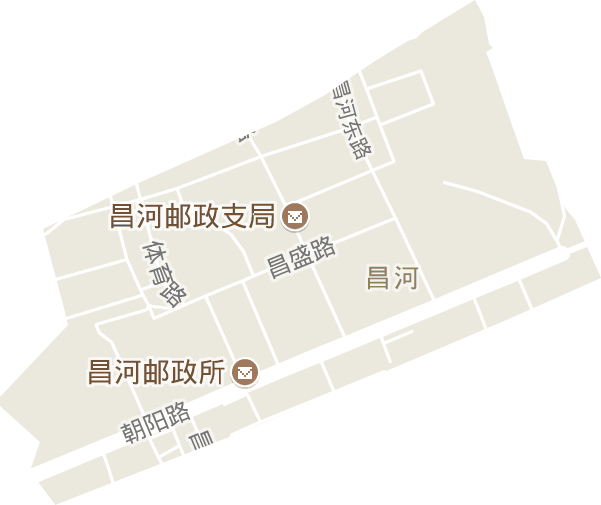 昌河街道電子地圖