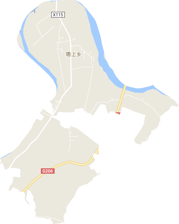 塔山街道電子地圖