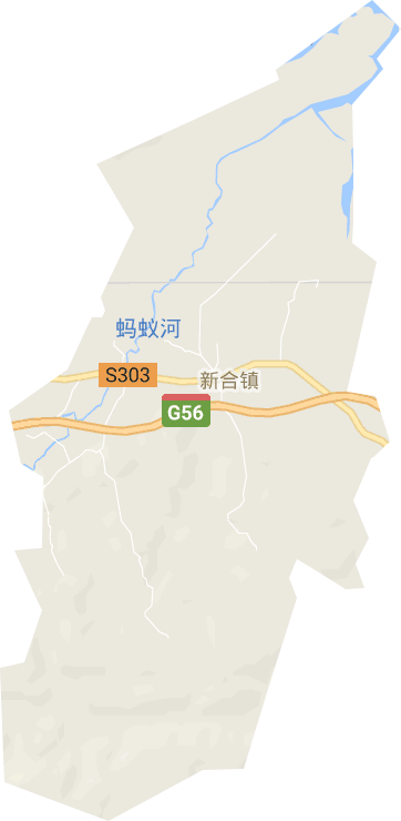 新合鎮(zhèn)電子地圖