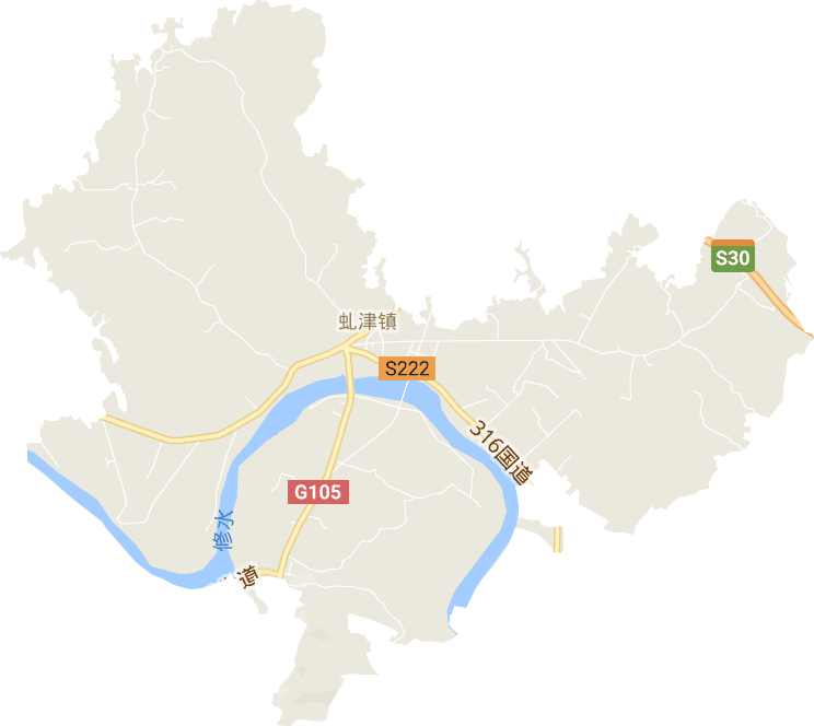 虬津鎮電子地圖