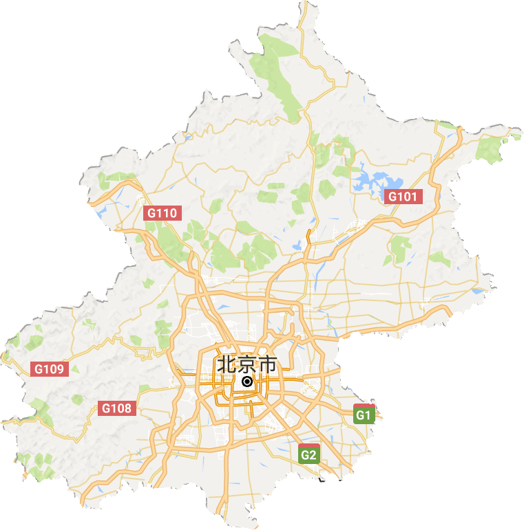 北京市電子地圖