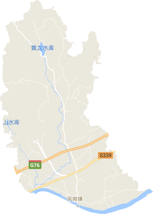 鳳崗鎮電子地圖