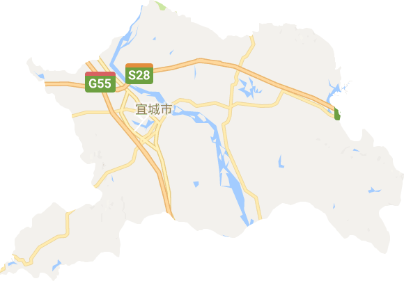 宜城市電子地圖